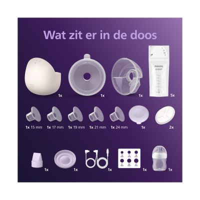 Philips Avent Dubbele Borstkolf Hands-Free Starter Set Philips Avent Dubbele Borstkolf Hands-Free Starter Set