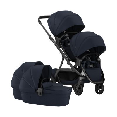 Redsbaby Nuvo 2 Twin Kinderwagen - Midnight Blue Redsbaby Nuvo 2 Twin Kinderwagen - Midnight Blue