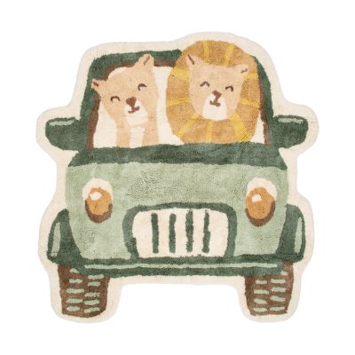 Little Dutch Olifant Vloerkleed - 120 x 110 cm - Grijs Little Dutch Olifant Vloerkleed - 120 x 110 cm - Grijs