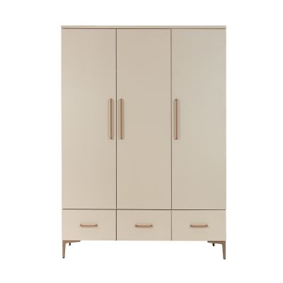 TWF Meegroeibed - Commode XL 3 Laden 1 Deur - Hanglegkast XL 3 Deuren 2 Lade Salerno Metaal
