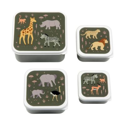 A Little Lovely Company Lunch &amp; Snack Box Set