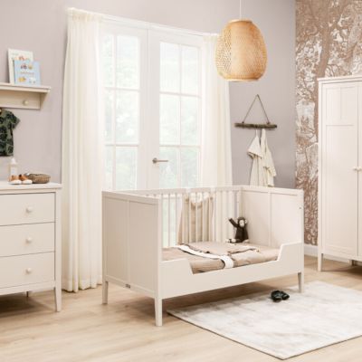 Bopita Ledikant 70 x 140 cm - Commode - Hanglegkast 3-drs - Vieve - Dune Bopita Ledikant 70 x 140 cm - Commode - Hanglegkast 3-drs - Vieve - Dune