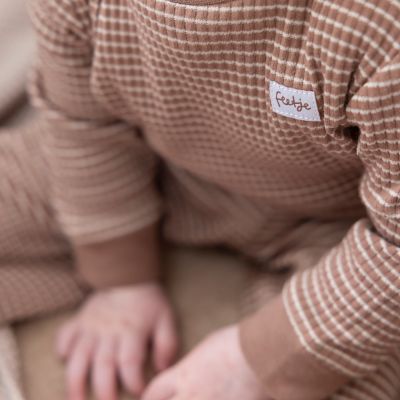 Feetje Pyjama Wafel Autumn Special Bruin maat 86