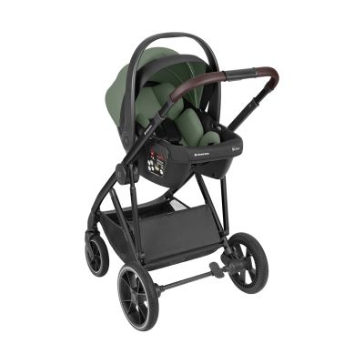 Kikkaboo Kinderwagen 3-in-1 - Chiara - Army Green Kikkaboo Kinderwagen 3-in-1 - Chiara - Army Green