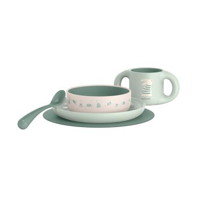 Suavinex Wonderland Eetset - Konijn Groen