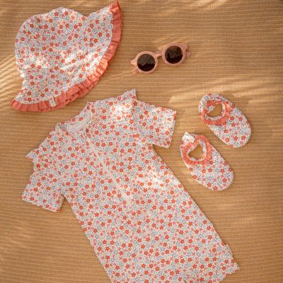 Little Dutch Sunny Flowers Strandschoenen - Mt. 23-24 - Multi