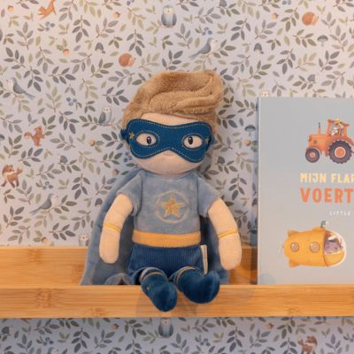 Little Dutch Knuffelpop Superhero Jim - 35 cm