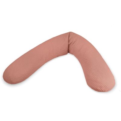 Theraline Voedingskussen Met Hoes Muslin 190 x 40 cm