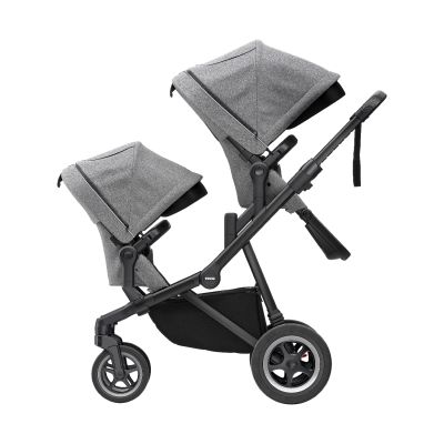 Thule Sleek Grey Melange On Black Inclusief Reiswieg