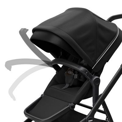 Thule Sleek Midnight Black On Black Inclusief Reiswieg