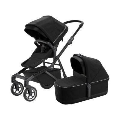 Thule Sleek Midnight Black On Black Inclusief Reiswieg