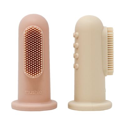 Mushie Tandenborstel Shifting Sand/Blush