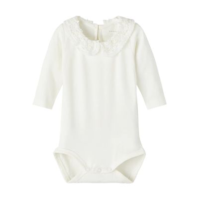 Name It Romper Tylla White Alyssum