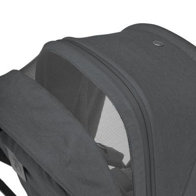Maxi-Cosi Buggy Leona 2 - Twillic Graphite (Black Frame + Brown Leather)
