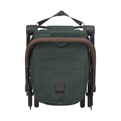 Maxi-Cosi Buggy Leona 2 - Twillic Green (Black Frame + Brown Leather)