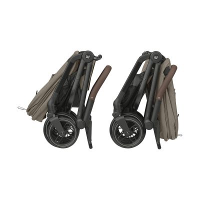 Maxi-Cosi Buggy Leona² - Twillic Truffle (Black Frame + Brown Leather)