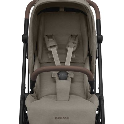 Maxi-Cosi Buggy Leona² - Twillic Truffle (Black Frame + Brown Leather)