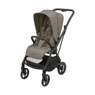 Maxi-Cosi Buggy Leona² - Twillic Truffle (Black Frame + Brown Leather)