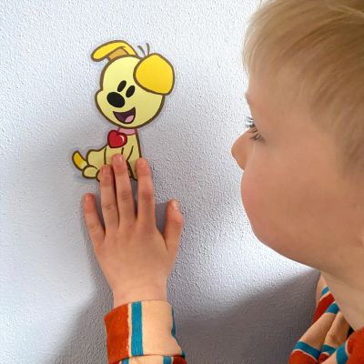 Woezel & Pip Muurstickers A4 Set - Dieren