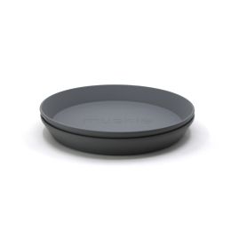Mushie Bord Rond Smoke (2 stuks) Mushie Bord Rond Smoke (2 stuks)