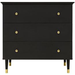 Bopita Commode 3 laden Cloë Mat Zwart Bopita Commode 3 laden Cloë Mat Zwart