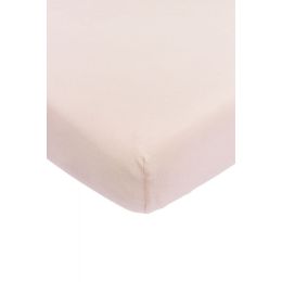 Meyco Juniorhoeslaken Jersey Soft Pink 70x140/150cm Meyco Juniorhoeslaken Jersey Soft Pink 70x140/150cm