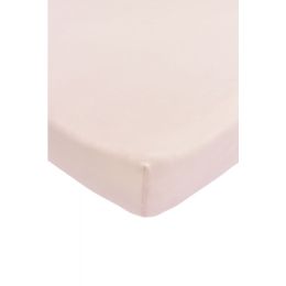 Meyco Boxmatrashoeslaken Jersey Soft Pink 75x95cm Meyco Boxmatrashoeslaken Jersey Soft Pink 75x95cm