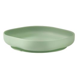 Béaba Bord Met Zuignap Siliconen Sage Green Béaba Bord Met Zuignap Siliconen Sage Green