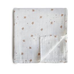 Mushie Swaddle Sparrow 120 x 120 cm Mushie Swaddle Sparrow 120 x 120 cm