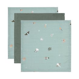 Bébé-Jou Monddoek Hydrofiel Ocean Vibes 3-Pack Bébé-Jou Monddoek Hydrofiel Ocean Vibes 3-Pack