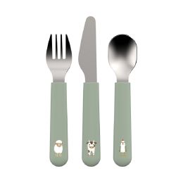 Mepal X Little Dutch Little Farm Kinderbestekset Mio 3-delig Mepal X Little Dutch Little Farm Kinderbestekset Mio 3-delig