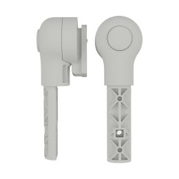 Cybex Lemo Adapter Set Light Grey - Light Grey Cybex Lemo Adapter Set Light Grey - Light Grey
