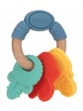 Nûby Hout/Silicone Bijtsleutels 3mnd+