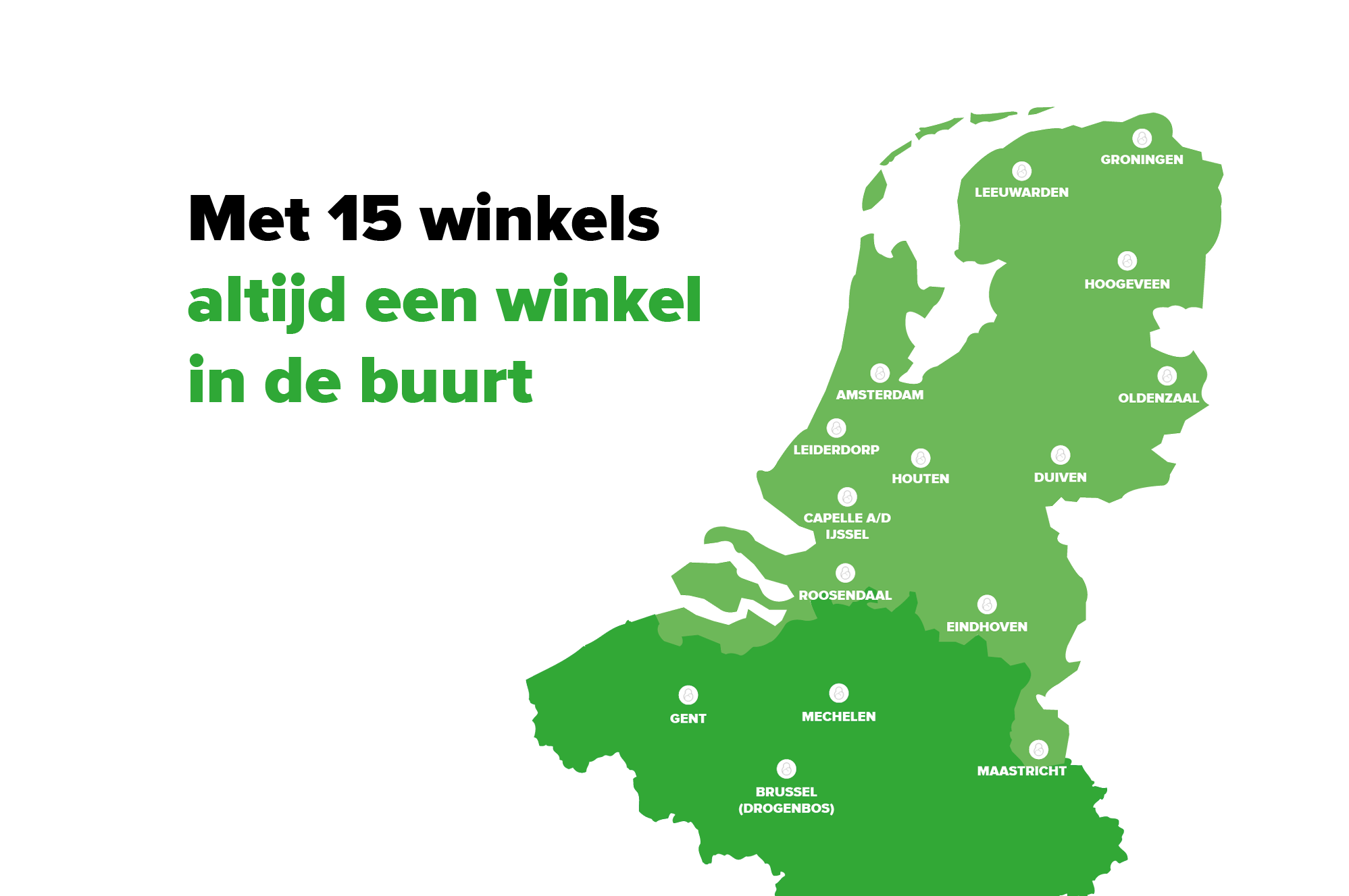 Winkels plattegrond