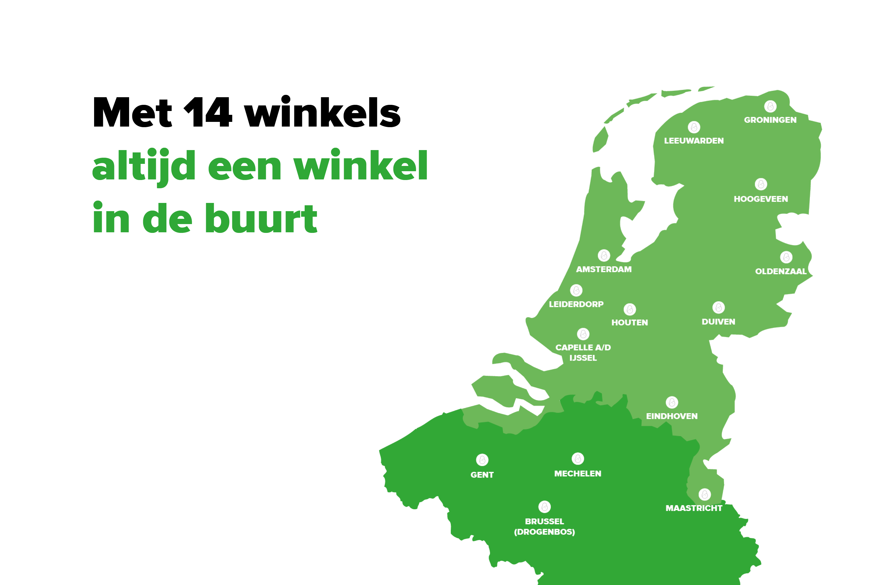 Winkels plattegrond
